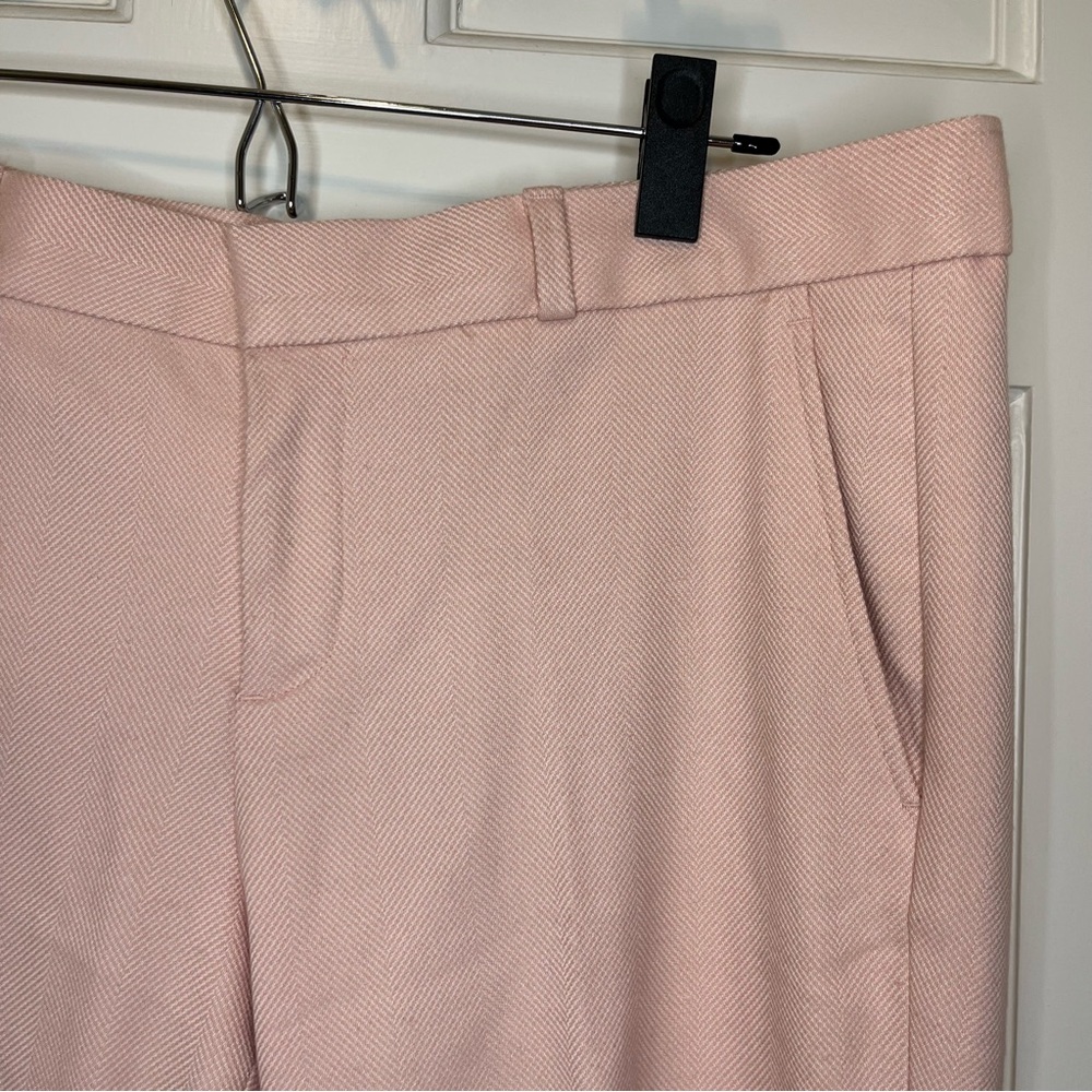 Banana Republic Light Blush Pink Tailored Trousers - Picture 4 of 6